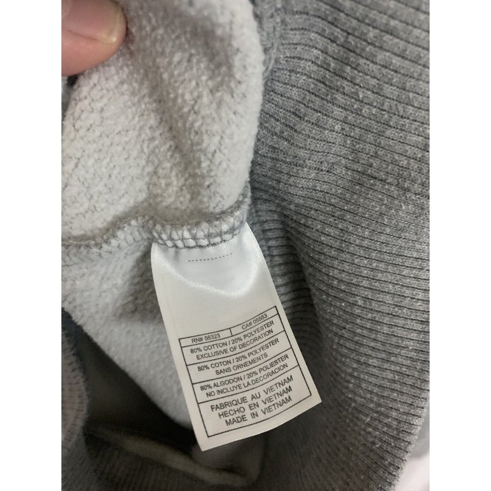 Ohio State Buckeyes Nike Team Boys M Gray Full Zip Hoodie - Picture 4 of 6